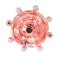 thumbnail image 1 of Milaget Bird Cage Toy Parrot Rotary Wheel Rattle for Cockatiels Parrotlets Lovebirds Pink, 1 of 9