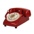 thumbnail image 4 of AMLESO Guestbook phone Old Fashioned Desk for Bar Office Desk Red, 4 of 8