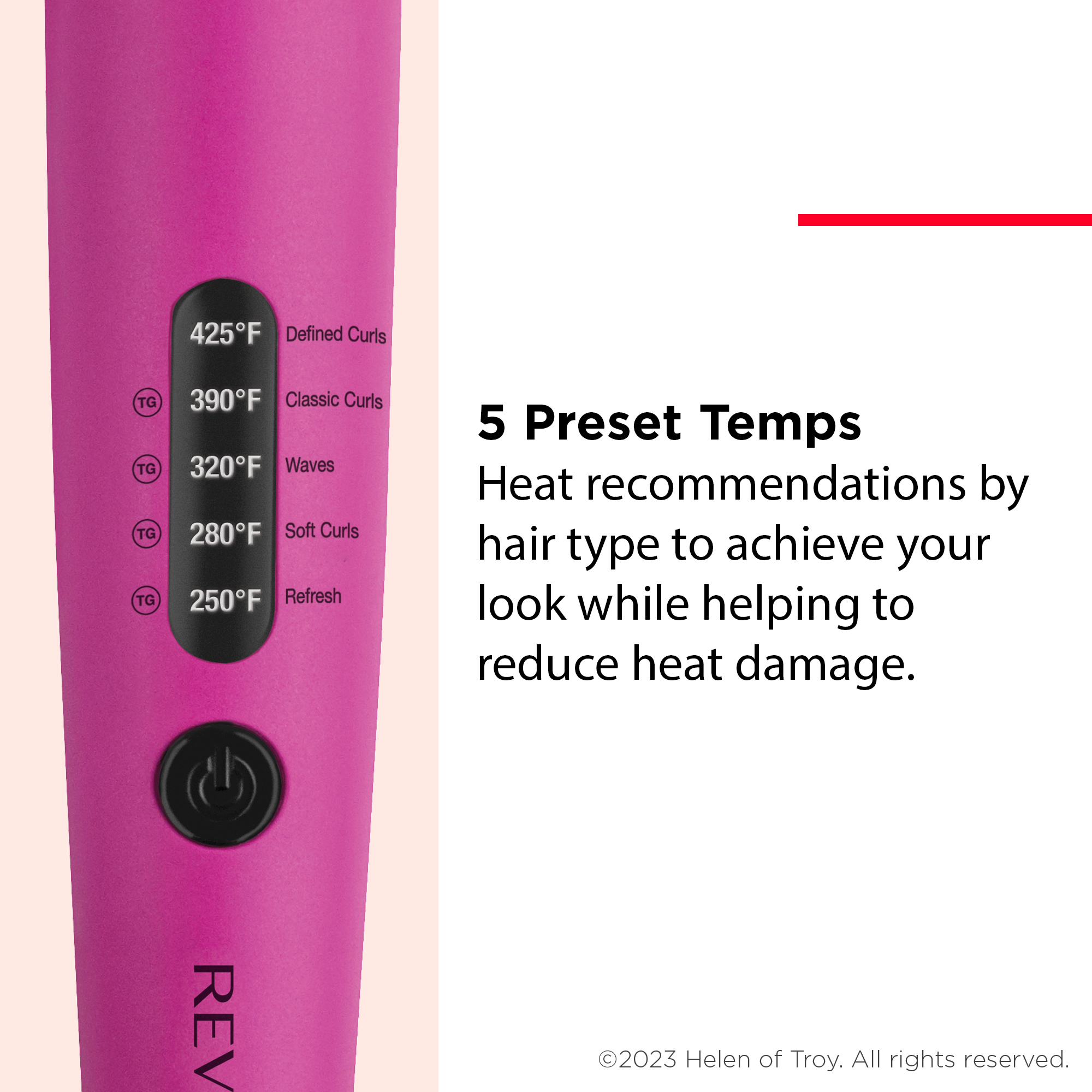 Revlon Easy Heat 1.25 Inch Precision Curling Iron photo 3