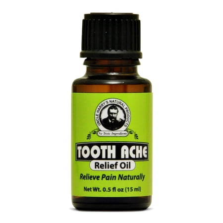 Tooth Ache Relief Oil by Uncle Harry's Natural Products (0.5oz Oil)