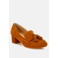 thumbnail image 6 of Aloha Tassels Detail Genuine Suede Loafers, 6 of 9