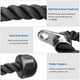 thumbnail image 5 of Cuerda De Tríceps, Fuerza De Tracción De 2200 Lb, Cuerda De Nailon Negro Resistente De 27 Pulgadas, Cuerda De Tríceps Taeku, Que Garantiza Seguridad Y Estabilidad Accesorio De, 5 of 7