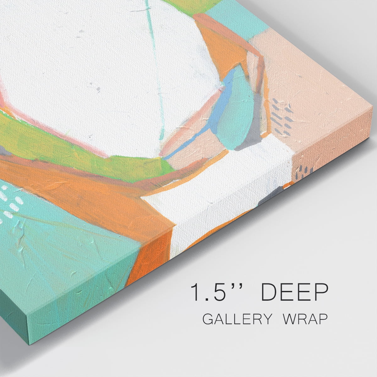 Wexford Home Candy Whorl II-Premium Gallery Wrapped Canvas, 32" x 32" - Ready to Hang