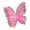 Pink, variant on deevoka 3D Artificial Butterfly Decor Art Photography Prop for Birthday Celebrations White