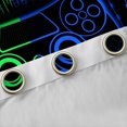 thumbnail image 4 of Feelyou Green Blue Gamepad Blackout Curtains Set of 2 (52x84 Each), Video Gaming Gamer Window Curtains, Teens Kids Boys Girls Curtains and Drapes, Blackout Curtains Bedroom Decor, 4 of 6