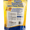thumbnail image 3 of Ultra Chewy Double Treat Bones Dog Treats, Peanut Butter and Bacon Flavor, 2 Value Packs, Made in USA, 3 of 8