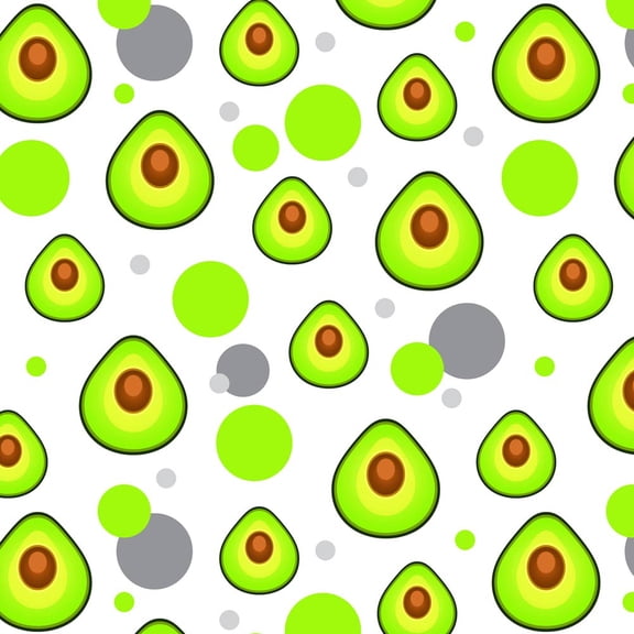 Avocado Premium Gift Wrap Wrapping Paper Roll Pattern