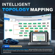 XTOOL IP919 MAX AI-Assisted OBD2 Scanner Diagnostic Tool with J2534 ECU Pr0gramming, Topology Mapping, 51+ Resets, ECU Cod-ing, Full System Bidirectional Scan Tool, 3-Year Free Update