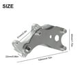 thumbnail image 2 of Bike Bicycle Frame Disc Brake Conversion Kit Disc Brake Adaptor Bracket Holder silver, 2 of 8