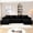 Black, variant on Vanress 124 Inch U Shaped Modular Sectional Sofa, Modern Corduroy Boneless Sofa for Living Room, Upholstered Deep Seat Cloud Sofas Couches, No Assembly Required, Black