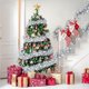 thumbnail image 1 of Cinta para árbol de Navidad para colgar adornos | Tira decorativa de lana para coronas y guirnaldas | Ribete festivo de 200 cm para decoración de ventanas, fiestas y el hogar, 1 of 8