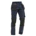 thumbnail image 6 of Skylinewears Mens Cordura Utility Tool Pockets Pants Carpenter Heavy Duty Knee Reinforced Safety Work Wear Trousers B1 Navy W40-L30, 6 of 6