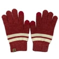 thumbnail image 4 of Empire Cove Winter Set Knit Striped Beanie and Touch Screen Gloves Gift Set, 4 of 5
