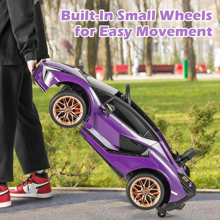 Olakids Licensed Lamborghini Kids Ride On Car 12V Remote Control
