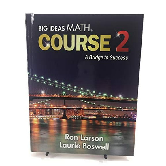 Pre-Owned Big Ideas Math Course 2 A Bridge to Success, 9781680336405, 1680336401, Hardcover,