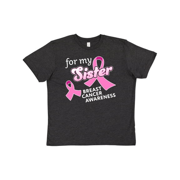 Inktastic For My Sister - Breast Cancer Awareness Youth T-Shirt