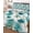 Green, variant on Twin XL Quilt Bedding Set, Teal Green Floral Reversible Summer Quilt 3 Pieces, Vintage Cornflower Leaves Rustic Plants Lightweight Bedspreads Coverlets with 2 Pillow Shams for All Seasons