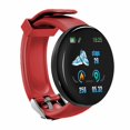 thumbnail image 1 of Y68/d18 mujeres reloj inteligente en tiempo Real pronóstico del tiempo rastreador de actividad Monitor de frecuencia cardíaca deportes señoras reloj inteligente hombres para Android IOS, 1 of 4