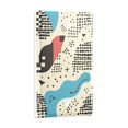 thumbnail image 2 of Yayeee Blank Wall Plate Cover 1-Gang 4.5"x2.7" Home Unused Decorative Outlet, Blue Retro Print, 2 of 7