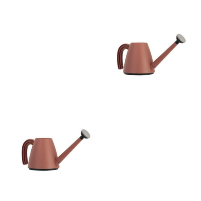 Transemion Watering Pot For Precise Plant Nourishment - Resistant To Impact And Built To Last High-capacity 1.8Lcrimson 2Set