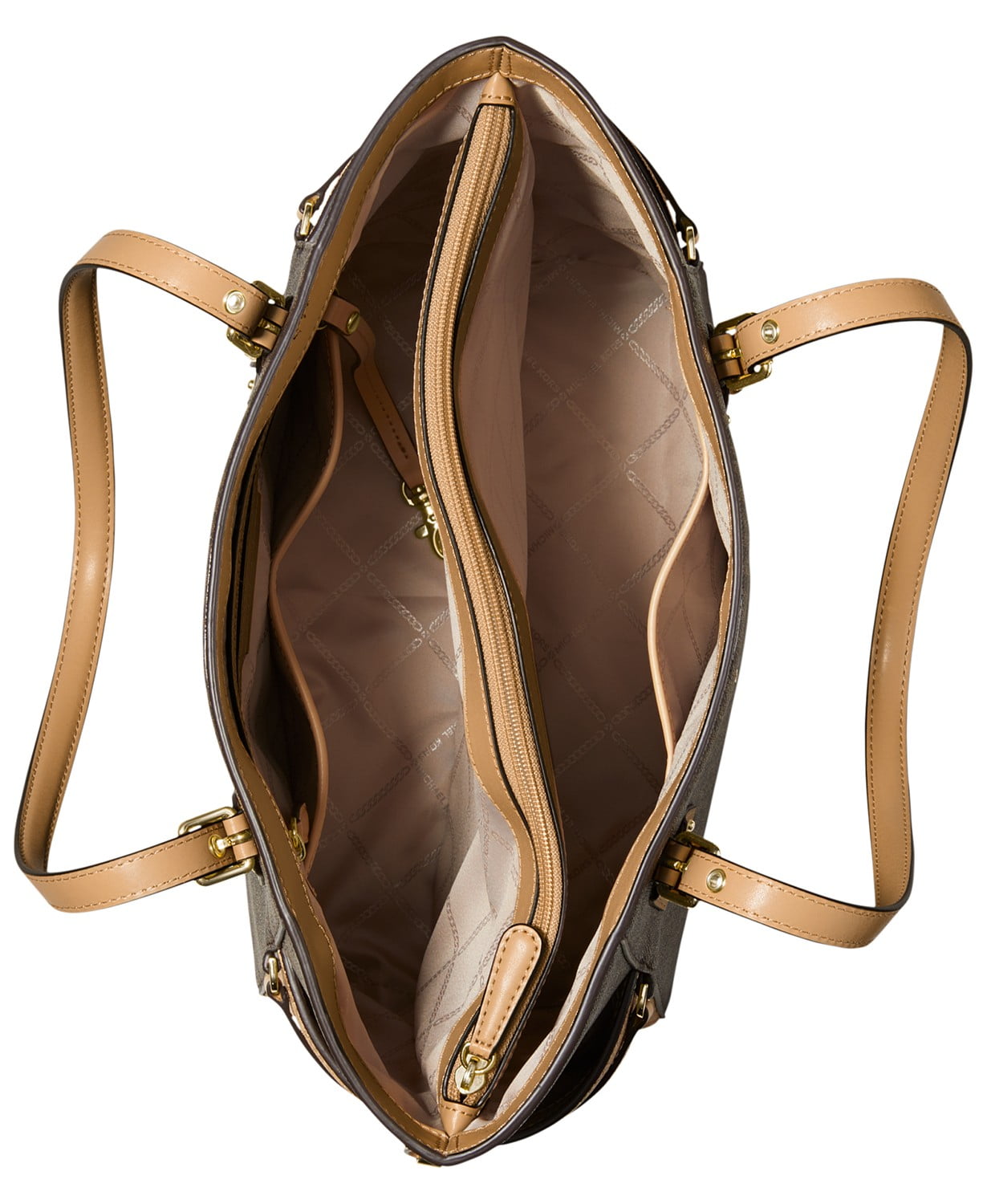 michael kors signature voyager tote
