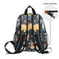 thumbnail image 5 of FORMRS School Backpack with Front Zippered Pocket 12" Elementary Student Travel Daypack, Orange Dinosaur, 5 of 6