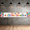 thumbnail image 5 of Party Decoration 100 Days Smarter Celebration Banner Bright Colorful for School Event Kids Party Classroom Decor, 5 of 6