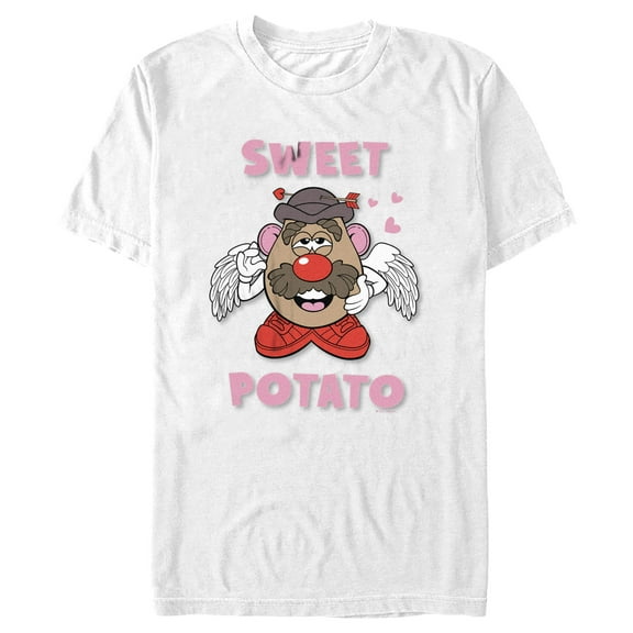 Men's Mr. Potato Head Sweet Potato  Graphic Tee White 3X Large
