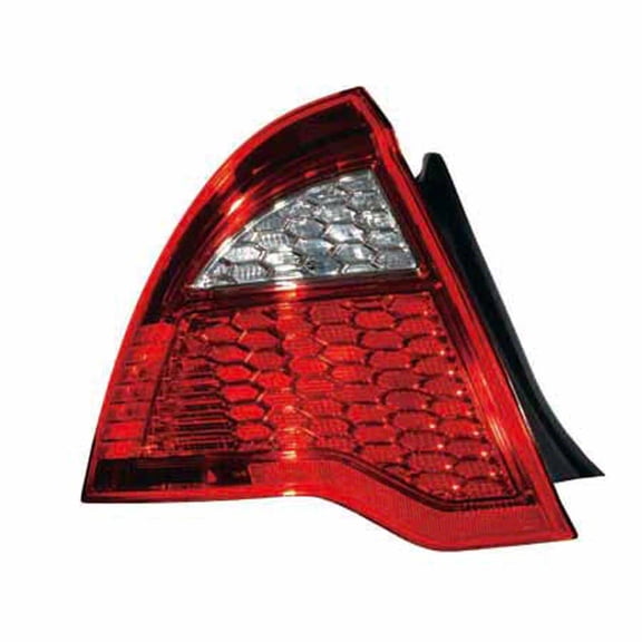 KAI New CAPA Certified Premium Replacement Driver Side Tail Light Lens And Housing, Fits 2010-2012 Ford Fusion
