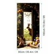 thumbnail image 3 of Easter Bunny Holiday Door Curtain Cover for Spring Party Decoration and Home Festive, 3 of 6