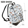 thumbnail image 2 of Balery Trains And Cactuse Mochila de Cuero para Mujeres, Gran Capacidad, Bolsa de Viaje Multifuncional, Mochila de Cuero y Bolsa de Hombro para Mujeres, 2 of 4