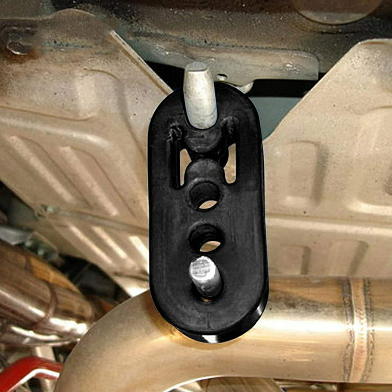  Mardatt 6 Pcs 2/4 Holes Exhaust Hanger Rubber Muffler Hanger  with 90 Degree Exhaust Hanger Rod, Insulator Muffler Bracket Mount for Car  Truck Jeep : Automotive
