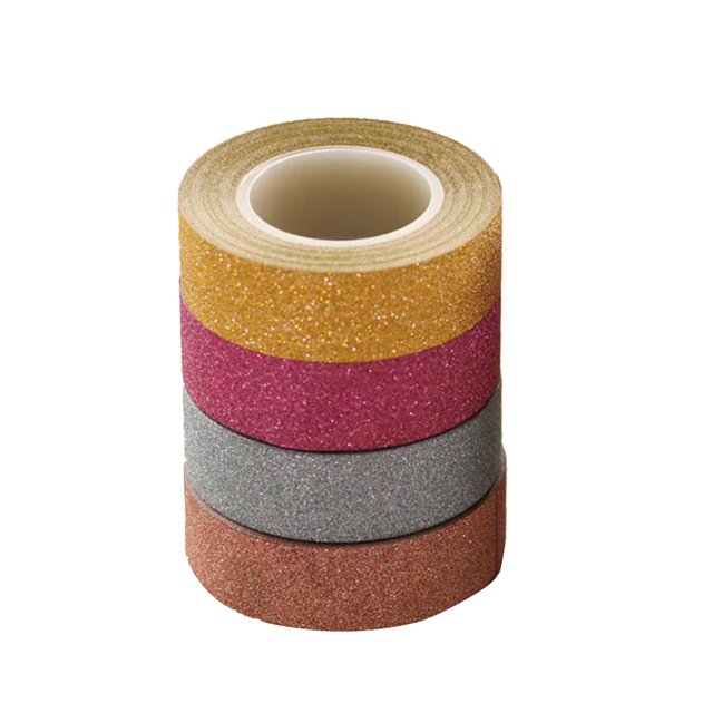 cinta adhesiva decorativa washi adhesivo diy papel color pegajoso01 Color01 Sunnimix Cinta adhesiva decorativa washi