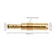 thumbnail image 5 of Juego de 6 Boquillas de Cobre Kenally para Carburador M6x0,75mm PE24-30/PZ26-30/CG125-200, 5 of 6