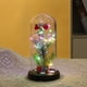 thumbnail image 1 of Árbol de Navidad con luces LED para mujer y niño, Reno de Papá Noel en vidrio, decoración de fiesta en casa, adornos de Año Nuevo, regalos, 1 of 4