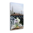 thumbnail image 2 of Tangletown Fine Art Dream Cafe Broadway Pier - 21 By Alan Blaustein,  Gallery Wrap Canvas 16" x 24", 2 of 2