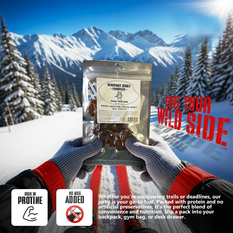 Rocky Mountain Oyster Beef Testicle Jerky - Walmart.com