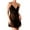 Black Nightgowns for Women, variant on ylioge Womens Lace Nightgowns Trendy V Neck See-Through Mini Dresses Ladies Lightweight Solid Color Spaghetti Strap Sleepshirts