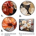 thumbnail image 3 of Designart "Reflections on French Riviera Beach" Coastal Wall Art - Coastal Orange Coastal Windows Hallway Wall Art Decor, 3 of 4