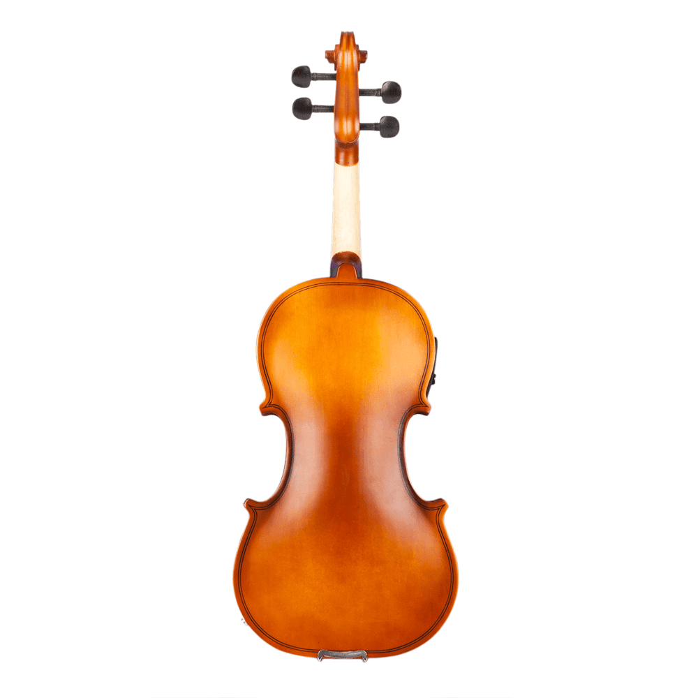 Tcbosik 4/4 Violin For Beginners, Acoustic Violins Set with Electronic Tuner and Connecting Wire, Fiddle Kit with Case, Bow, Strings and Shoulder Rest, Matte Color