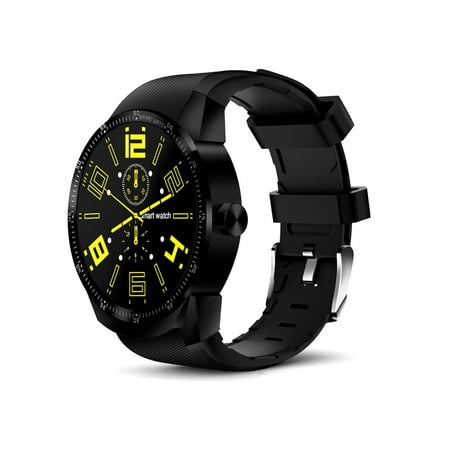 Smartwatch by Indigi with Heart Rate and Activity Tracking, Sleep Monitoring, GPS, Long Battery Life,