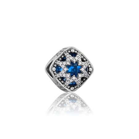 Pandora Sterling Silver Glacial Beauty Charm 796360NSB