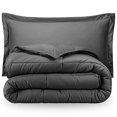 thumbnail image 2 of Charcoal Twin Extra Long Down Alternative Comforter Set by Ivy Union, 2 of 4
