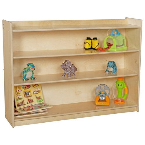 Wood Designs Mobile Adjustable Shelving Unit
