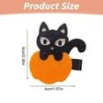 1x hairpin Halloween Hair Clips Pumpkin Hairpins Halloween Hairgrips