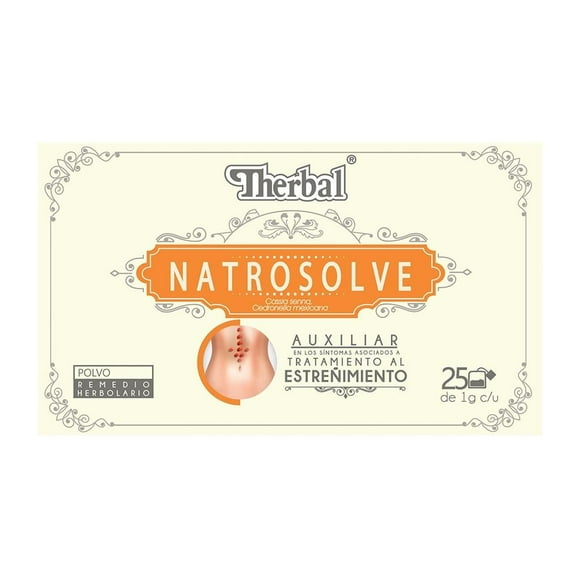 Té Therbal Natrosolve 25 sobres de 1 g c/u