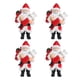 thumbnail image 1 of Adorno Navideño 2020 Hot6sl 4 Piezas Papá Noel con Mascarilla para Decorar Árbol de Navidad, 1 of 7