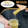 thumbnail image 3 of Kit de inicio con acabado de madera Odie's Oil, 266 ml, con almohadillas aplicadoras, 3 of 6