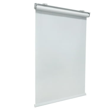 White 67"x72" Cordless Blackout Roller Shades Window Blinds Waterproof Insulated