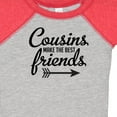 thumbnail image 4 of Inktastic Cousins Make the Best Friends with Arrow Boys or Girls Baby Bodysuit, 4 of 5